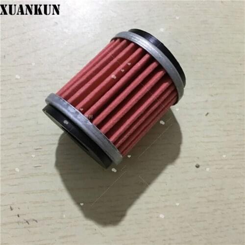 XUANKUN Motorcycle Accessories YBR 250 Oil Filter i8 / I8110 Machine Oil Grid
