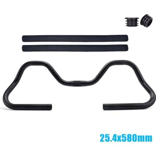 Aluminum Alloy Bicycle Butterfly Handlebar Mountain Bike Bicycle Riser Handlebar Road Bikes Cruisers Mount ASD88