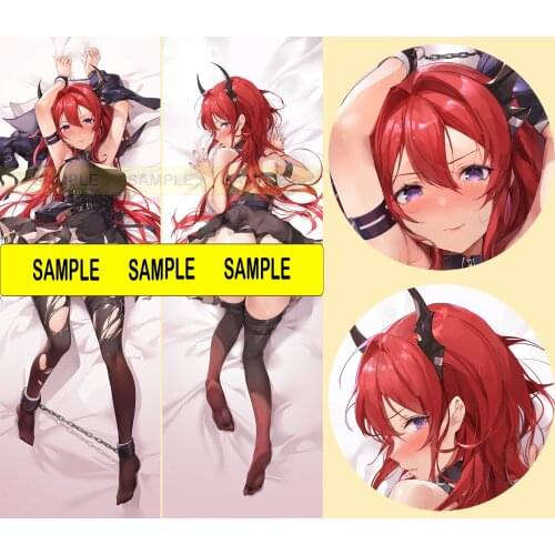 Anime Game Arknights Surtr Sexy Girl Dakimakura Hugging Body Pillow Case Cover Pillowcase Cushion Bed Linings Gifts ZT