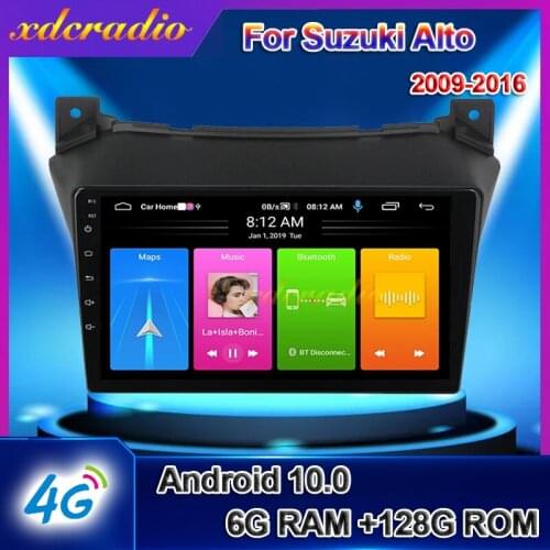 Xdcradio 9 Inch Android 10.0 DSP Car Radio Multimedia Video Player For Suzuki Alto GPS Navigation autoradio 2009-2016