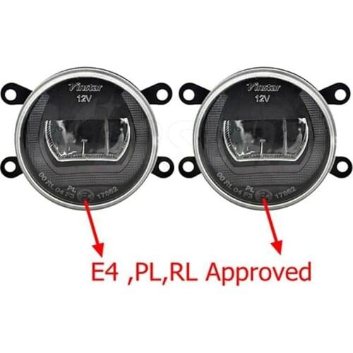 Car Led Fog Light DRL Daytime Lamp for Subaru Forester Outback 2015~ For XV IMPREZA 5D 2012