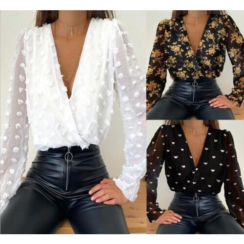 Блузки в горошек BISONJS China At AliExpress