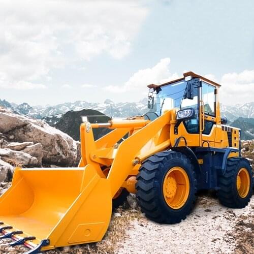 Wheel Loader Front Shovel Hydraulic Mini Loader Farm Graden