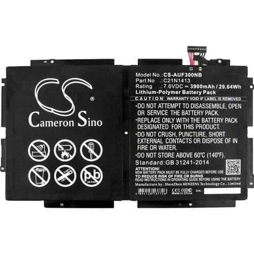 Cameron Sino 3900mAh Battery for Asus T300FA-DH12 T300FA-DH12T-CA T300FA-FE001H Transformer Book T300FA,C21N1413