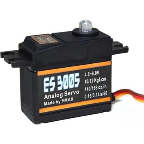 Emax Analog 43g metal gear waterproof servo ES3005 aeromodelling robot parts RC fixed-wing aircraft parts