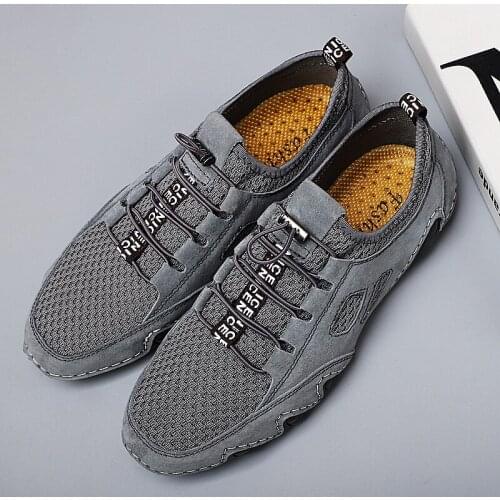 Sneakers informales breathable sneakers hot Mens men casuales 2020 fashion spring 39 shoe s black knitting white Light summer