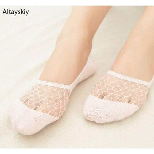 Socks Women Simple All-match Elegant 2020 Womens Cotton Breathable Ankle Boat Sock Candy Color New Trendy Soft High-quality Chic