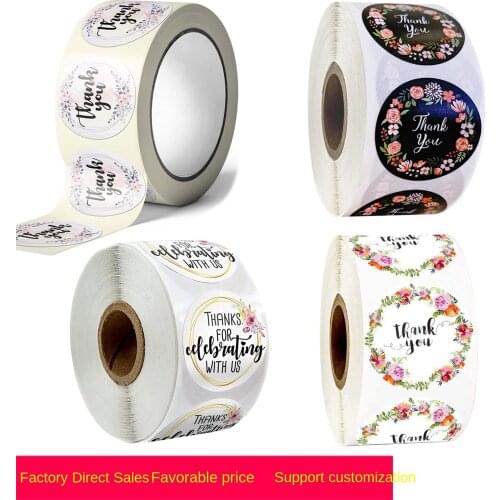 Package thank you flowers, handicraft decoration, seal, envelope decoration, wedding decoration