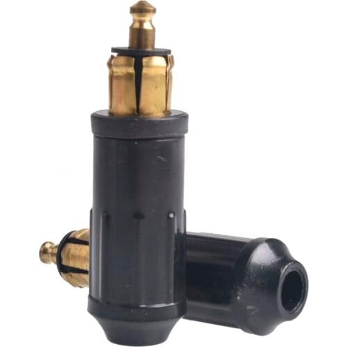 1Pcs 12V 24V EU Plug Motorcycle Cigarette Lighter Refit Accessory Socket to Cigarette Lighter Converter For BMW Motorcycle