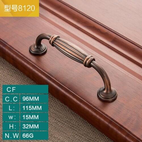 Zinc Alloy Style Antique Handle Classical Cabinet Handle Wine Cabinet Drawer Furniture Wardrobe Door Knobs