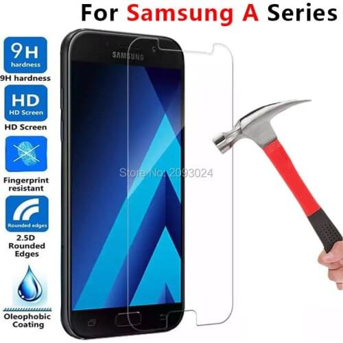 Protective Glass For Samsung A5 2017 A7 A3 2016 Tempered Glas Screen Protector On The Galaxy A 3 5 7 5a 7a A52017 A52016 tremp