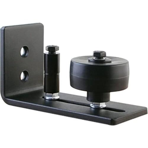 8 IN 1 Sliding Bottom Floor Guide Clips With Screws Wall Mount Floor Bottom Guide Door Stay Roller Sliding Door Fittings