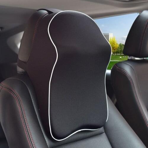 Car neck headrest pillow auto parts cushion car seat headrest neck protector car seat neck travel memory foam
