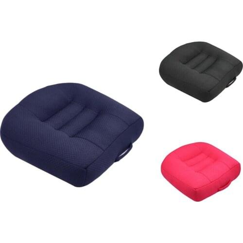 Car Driving Seats Cushion Dwarf Driver Thickening Booster Cushion Heightened Office Chair Cushion for Cars Trucks