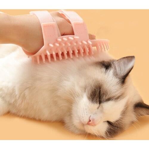 Pet Cat Dogs Comb Scratch Scratch Scratch Remove Floating Hairs Open Knot Massage Bath Brush Scratching Board Pets Grooming Tool
