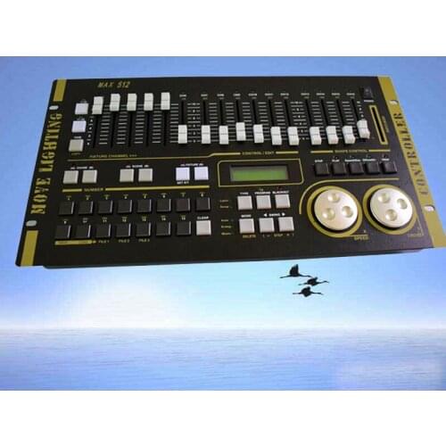 Hot Sale Max 512 DMX Controller With Inter Program Stage Light MAX 512 Master Console For XLR-3 Signal Led Par Moving Head