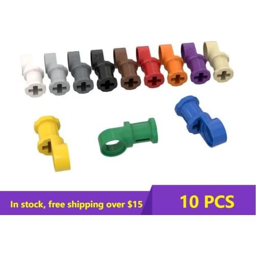 10PCS MOC Bricks Assembled Particles 32126 1x2 Building Block Parts Children DIY Inspired Brick Educational Toys Gifts