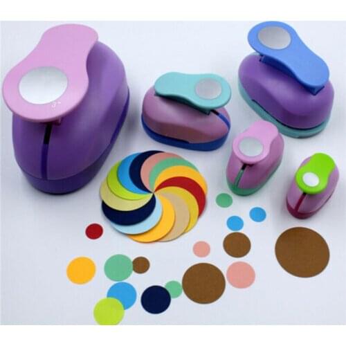 Circle Round Hole Punch Diy Kids Handmade Paper Scrapbooking Cutter Tool 9/16/25 MM