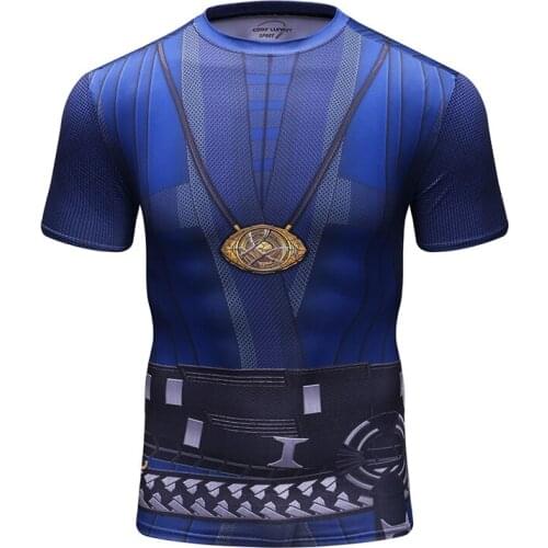 Summer New Design Breathable High Quality Short Sleeve Tshirt Men Round-Neck Oversized Running Fitness Tight Sports Shirt