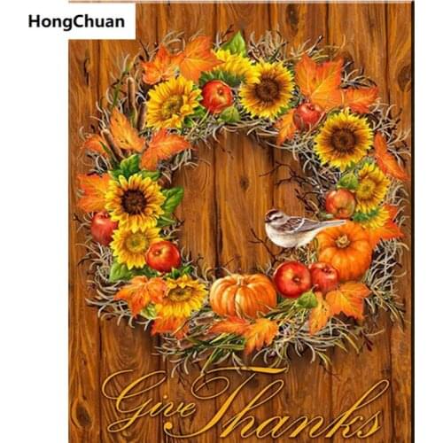 New Products Flower Scenery Canvas Art Square Round Diamond Painting Cross Stitch Mosaic Home Decoration Mural New Year Gift