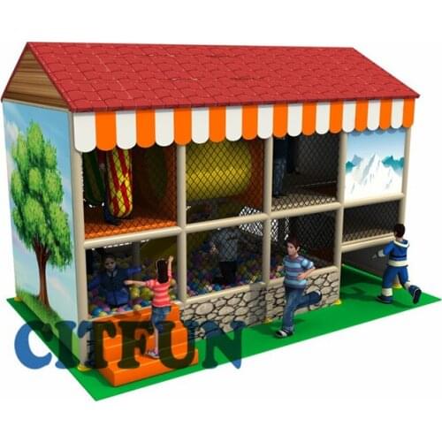 Professional indoor children cheap slide playground IP-027A