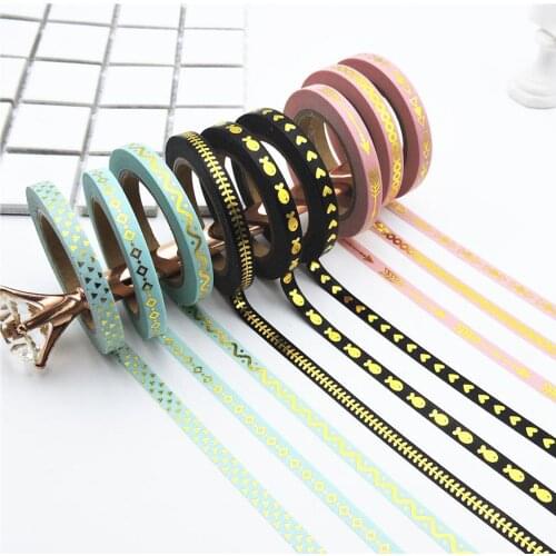 Christmas Star Foil Washi Tape Japanese Stationery 1.5*10meter Kawaii Masking Tape Adhesiva Decorativa School Tools Halloween