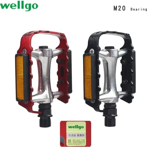 WellGo M20 mountain bike pedal road folding bicycle pedal bearing pedal bicycle parts