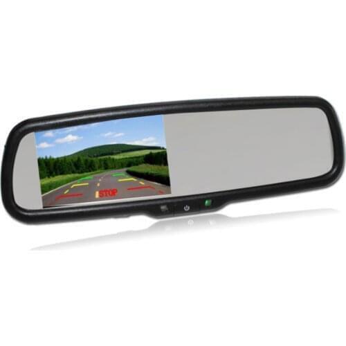 Interior Rear View Mirror Monitor For VW Golf MK4 MK5 MK6 Jetta Passat B5 B6 Polo Tiguan Bora anti-glare upgrade