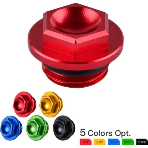 CNC Billet Oil Filler Plug For Honda CRF150R CR125R CR25R CR500R CRF250R CRF45R CRF450X CRF250L CRF250M TRX450R TRX450RX