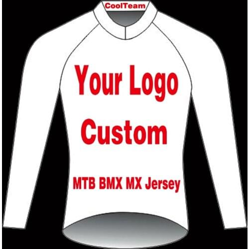 OEM Long Sleeve Mountain Bike T-Shirt Off-Road MX Moto MTB BMX Racer Jerseys Downhill Enduro Clothing Customized