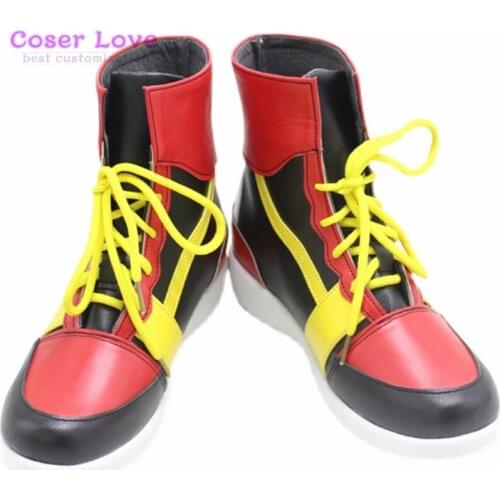 Hypnosis Mic Division Rap Battle Yamada Saburo Cosplay Shoes Boots Carnival Halloween Christmas Shoes