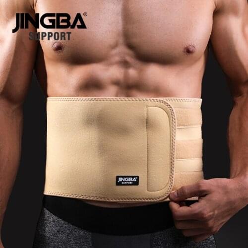 JINGBA SUPPORT fitness belt Back waist support Slim sweat belt waist trainer waist trimmer musculation abdominale Sports belt