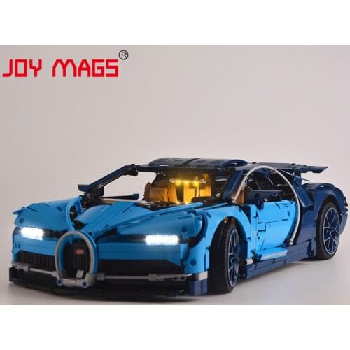 JOY MAGS Only Led Light Kit For 42083 Technic Series Toys Compatible With 20086/10917/68001 , NO CAR Model