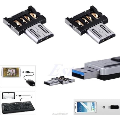 Mini Micro USB Male to USB Female OTG Adapter Converter for android Tablet Phone Jy14 21 Dropship