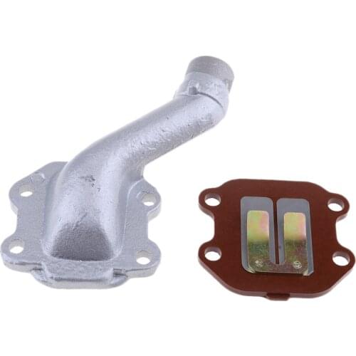 Reed Intake Valve Plate Manifold Pipe Dirt Bike for Yamaha PW50 2000 - 2009