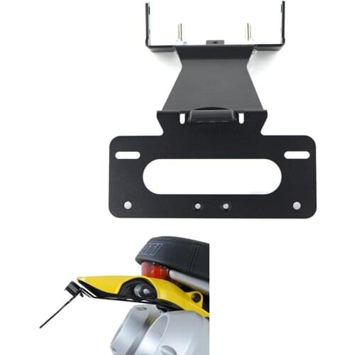 Fit For Ducati Scrambler 1100 2018-2020 License Plate Holder Bracket Rear Tail Tidy Fender Eliminator kit Motorcycle Aluminum