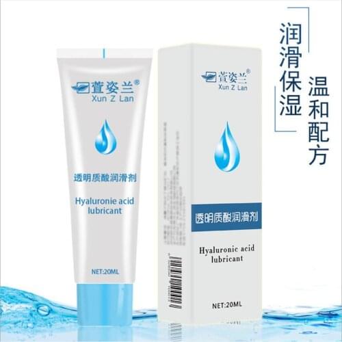 Sex Lubricant 20ml Lubricants Water-based transprant hyaluronie acid Oil Vaginal Anal Gel Adults Sex Product Homosexual S1651