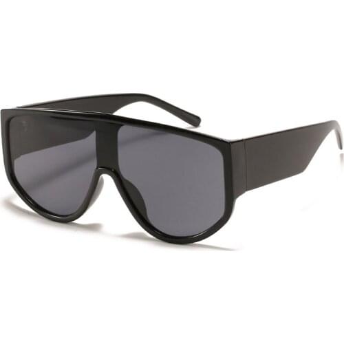 New Fashion Oversized Sunglasses Luxury Brand Designer Vintage Women Big Frame Sun Glasses UV400 Shades Eyewear Oculos de sol