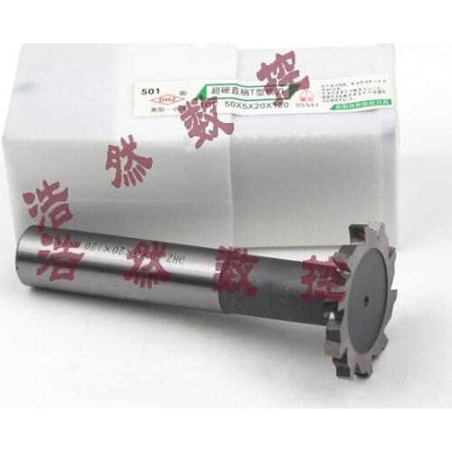 Super hard straight shank T groove milling cutter, T cutter, high speed steel 2830 32*3*5*6*12