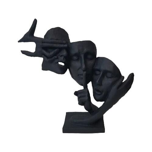 EU HOME DECORATION AROSE MASK DECOR HOME OFFICE DECOR