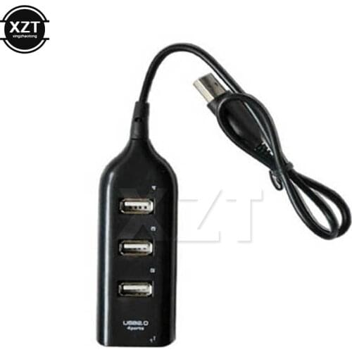 1PC High Speed USB 2.0 4 Port Splitter Hub Adapter For PC Laptop Computer Notebook For Windows