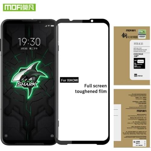 Tempered Glass For XIAOMI MI 10 Lite Screen Protector Tempered Glass For XIAOMI Mi Black Shark 3 Pro Protective Glass Film Cover