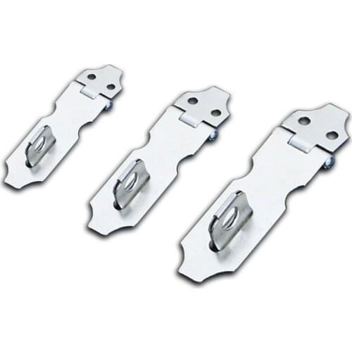 1Pc Stainless Steel Home Drawer Door Safety Padlock Latch Hasp Household hardware accessories