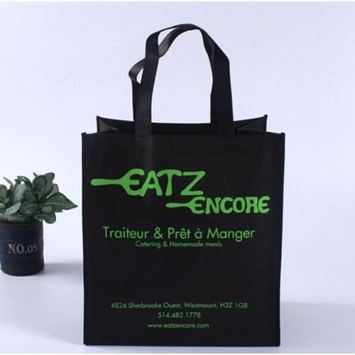 100pcs 30*35*18cm Foldable Shopping Bags Reusable Shopper Women Handbags Non-Woven Fabric Shoulder Bag Storage Organizer Tote