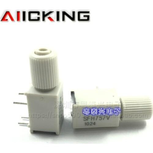 5/PCS SFH757V SFH757 SFH 757V Fiber emitter peak wavelength 650nm spectrum bandwidth 25nm brand new