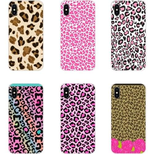 Accessories Phone Cases Covers Colorful leopard print For Samsung A10 A30 A40 A50 A60 A70 M30 Galaxy Note 2 3 4 5 8 9 10 PLUS