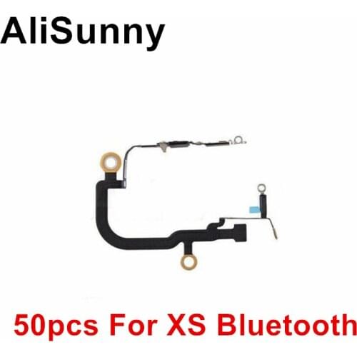AliSunny 50pcs For iPhone 11 6 6S 7 8 Plus X XR XS Max NFC Chip Bluetooth Signal Antenna Accessory Flex Cable Replacement Parts