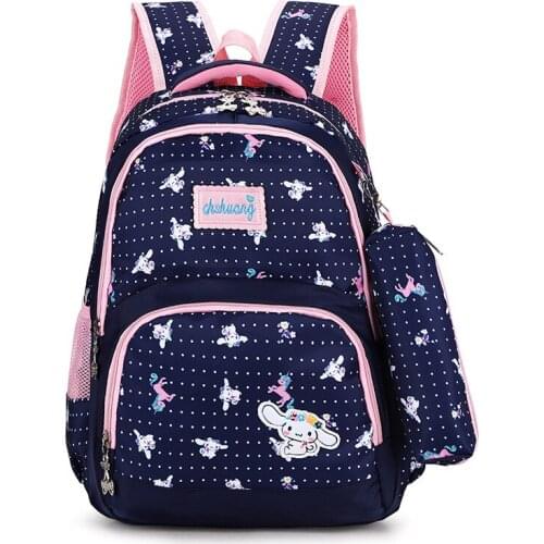 Children school bags girls school backpacks kids cartoon printing backpacks princess backpacks for 1-3 grade sac enfant