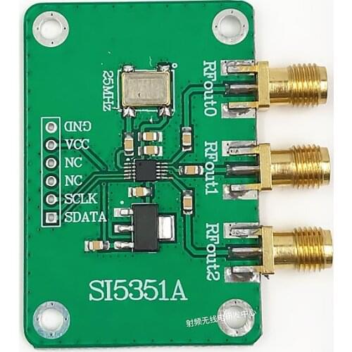 RF clock signal source SI5351A