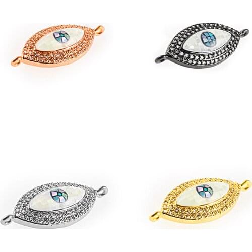 Fashion Jewelry Pendant Making Luxury Multicolor Color Crystal Women Diy Gift Guardian Eye Accessories Wholesale